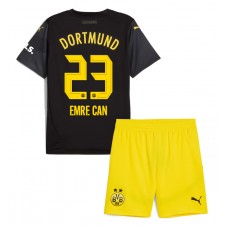 Borussia Dortmund Emre Can #23 Bortedraktsett Barn 2024-25 Kortermet (+ korte bukser)